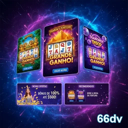 Ilustração de Descubra o aplicativo cassino da 66dv para Android e iOS