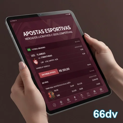 Ilustração de Acesse o link de acesso do 66dv para jogos ao vivo